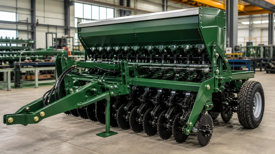 ZIRMAVEC FACTORY agricultural equipment in operation