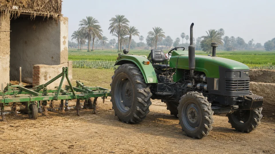 ZIRMAVEC FACTORY tractor working farmland
